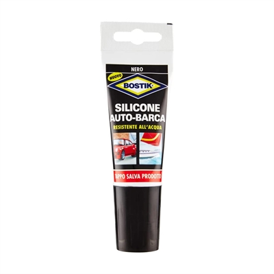 Silicone Bostik Auto Barca Nero 60ml