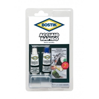 Adesivo Acciaio “Rapido” Di Bostik Da 2X15ml