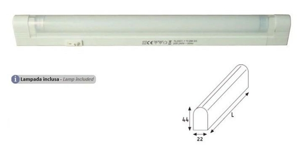 PLAFONIERA LED 53.6CM 9W