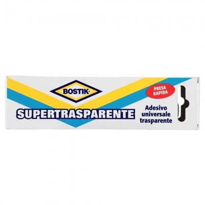 Adesivo Bostik Supertrasparente Tubetto 125gr