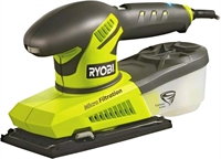 Levigatrice Orbitale 200w Con Platorello Rettangolare 1/3 Foglio - Ryobi RSS200-G