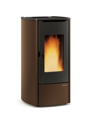 STUFA PELLET MARINA IDRO H11 BRONZO