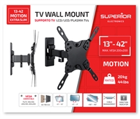 SUPPORTO TV MOTION EXTRA SLIM 13-42